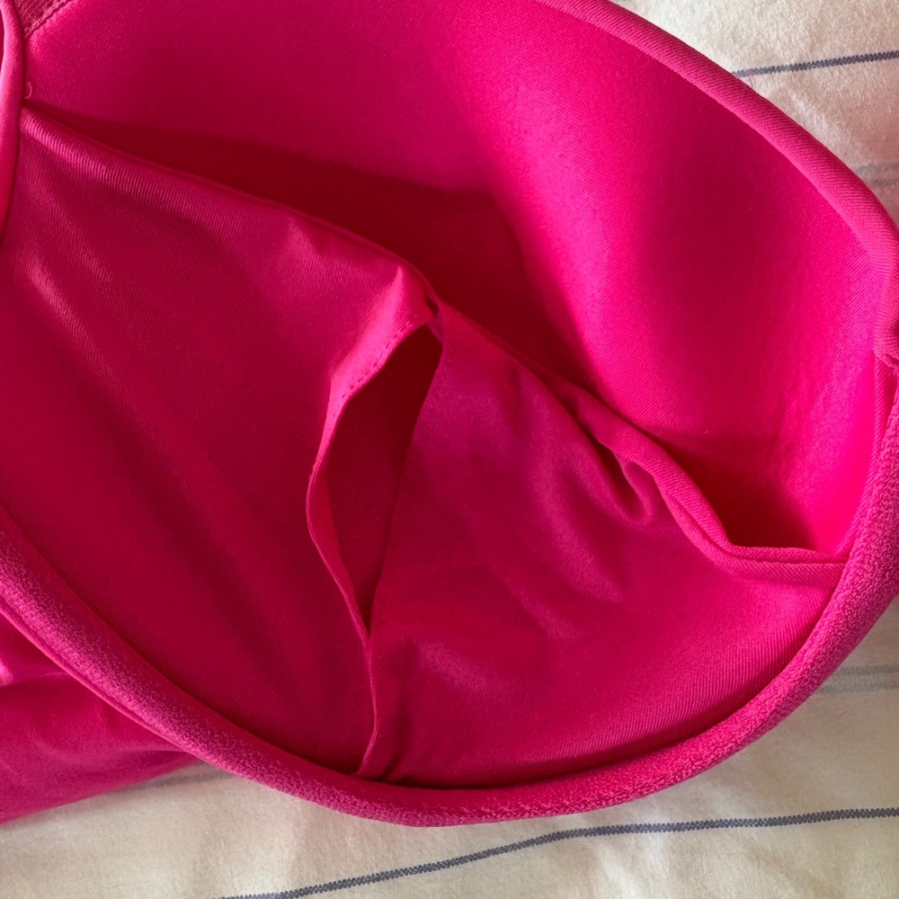 Victoria’s Secret Hot Pink Twist Front Bikini Top Size 36D - Picture 13 of 15